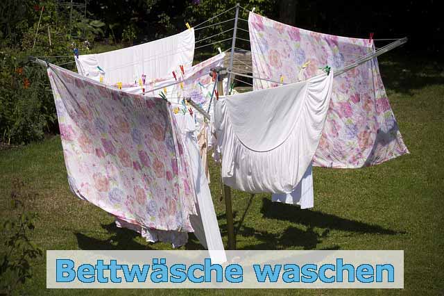 Kleine Waschkunde - Bettwäsche waschen aber richtig